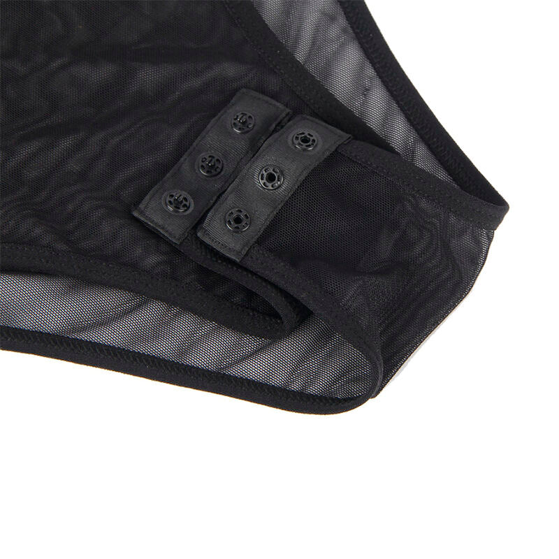 Subblime - 954055 Body Sexy De Encaje Negro S/m