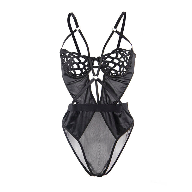 Subblime - 954055 Body Sexy De Encaje Negro S/m
