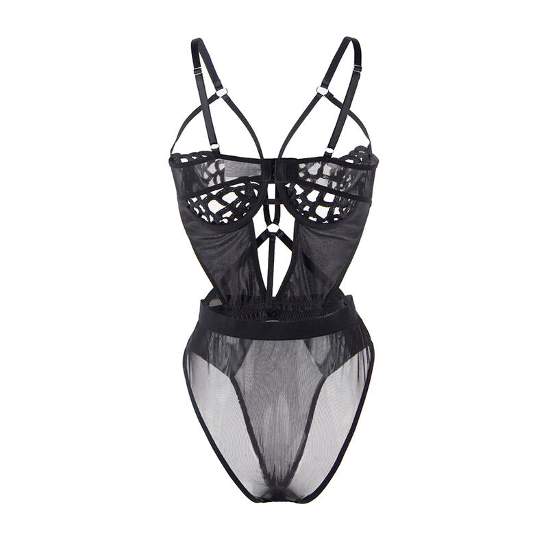 Subblime - 954055 Body Sexy De Encaje Negro S/m