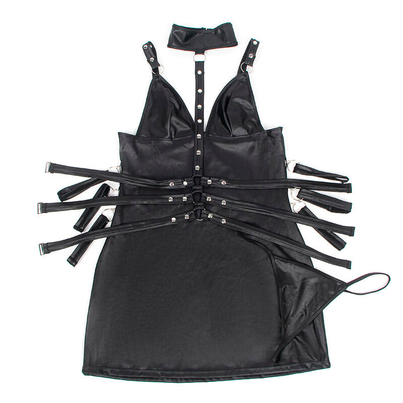 Subblime - 954413 Body Bondage De Cuero Negro L/xl