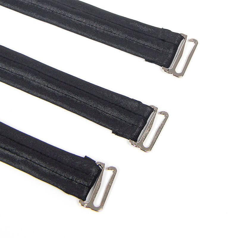 Subblime - 954413 Body Bondage De Cuero Negro L/xl