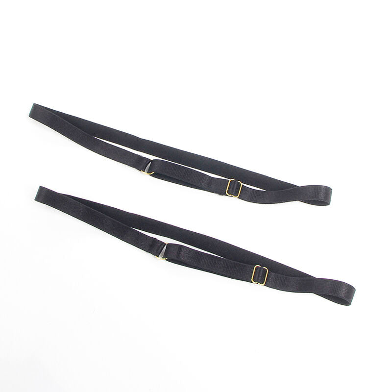 Subblime - 954451 Vestido Sexy De Rejilla Cuero Negro L/Xl