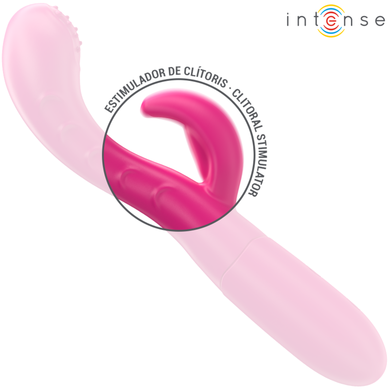 Intense - Amara Vibrador Con Lengua Estimuladora 10 Vibraciones Rosa