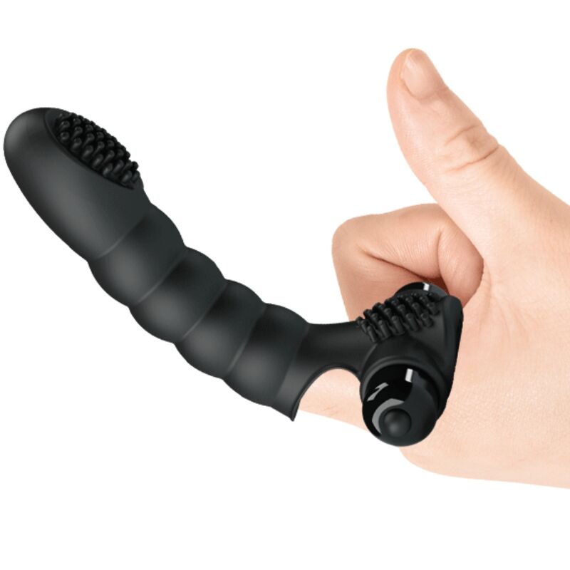 Pretty Love - Alexander Vibrador De Dedo 10 Vibraciones Negro