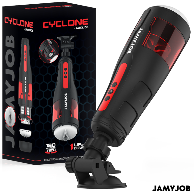 Jamyjob - Cyclone Masturbador Vagina Automático 10 Modos Rotación Y Empuje