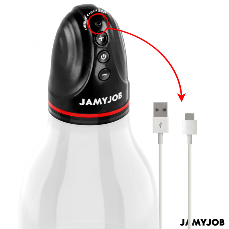 Jamyjob - Xpand Lite Bomba Automática De Testículos 3 Niveles De Succionador Gris