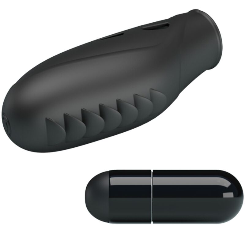 Pretty Love - Gilo Vibrador De Dedo Silicona Negro