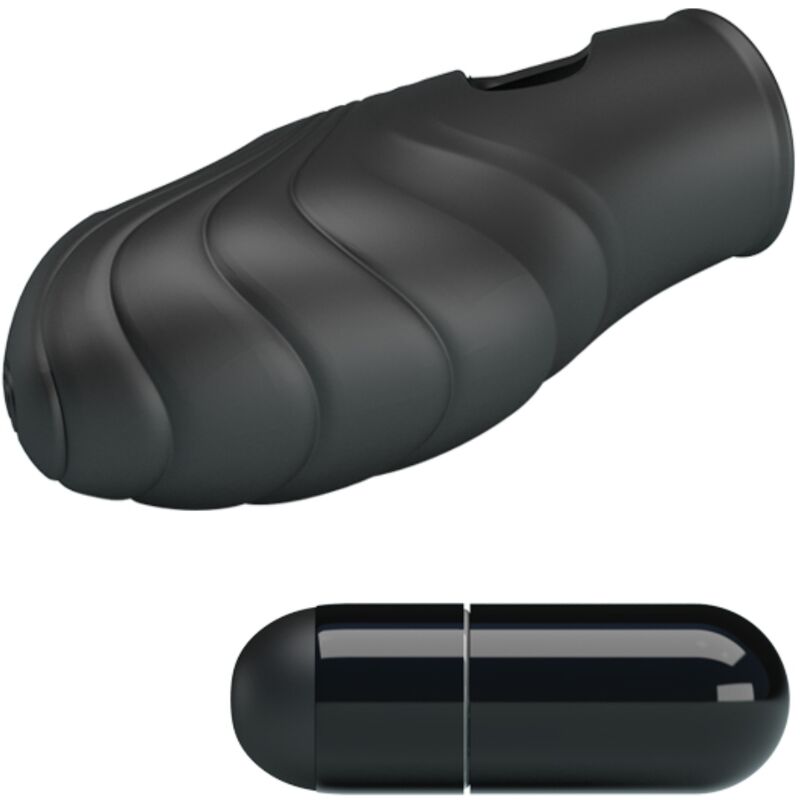 Pretty Love - Lich Vibrador De Dedo Silicona Negro