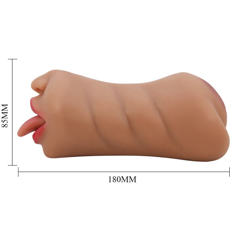 Crazy Bull - Sarah Masturbador Doble Boca & Vagina Natural