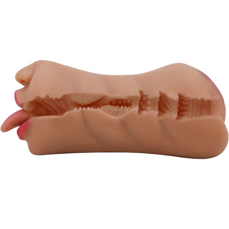 Crazy Bull - Sarah Masturbador Doble Boca & Vagina Natural