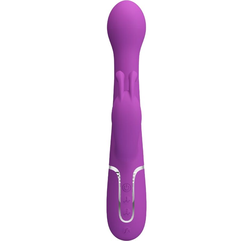 Pretty Love - Dejon Vibrador Rabbit Multifunción 3 En 1 Morado
