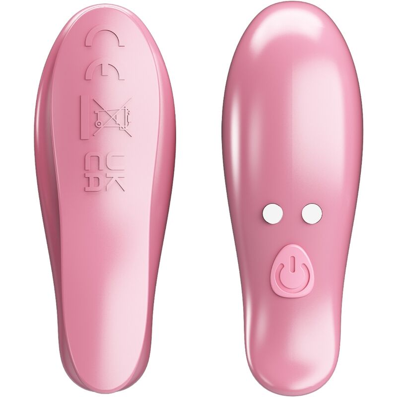Pretty Love - Cailey Pinzas Para Pezones 10 Vibraciones Control Remoto Rosa