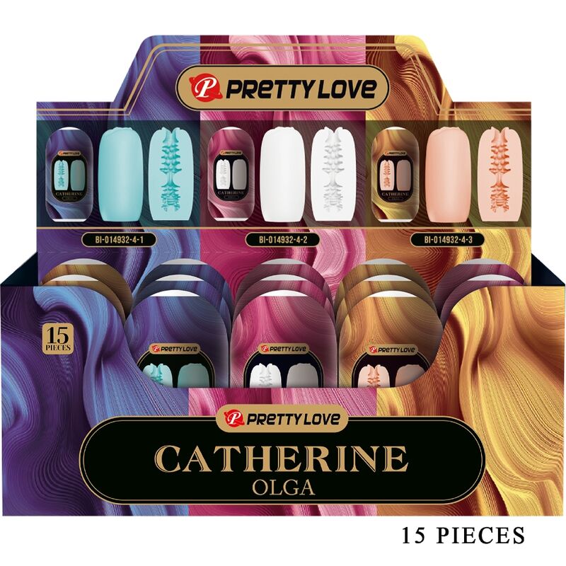 Pretty Love - Olga Pack 15 Mastrubadores Masculinos Varios