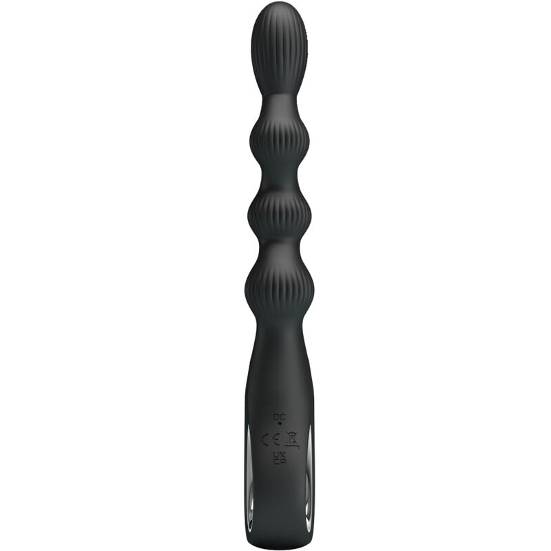 Pretty Love - Federer Vibrador Anal 12 Vibraciones Negro