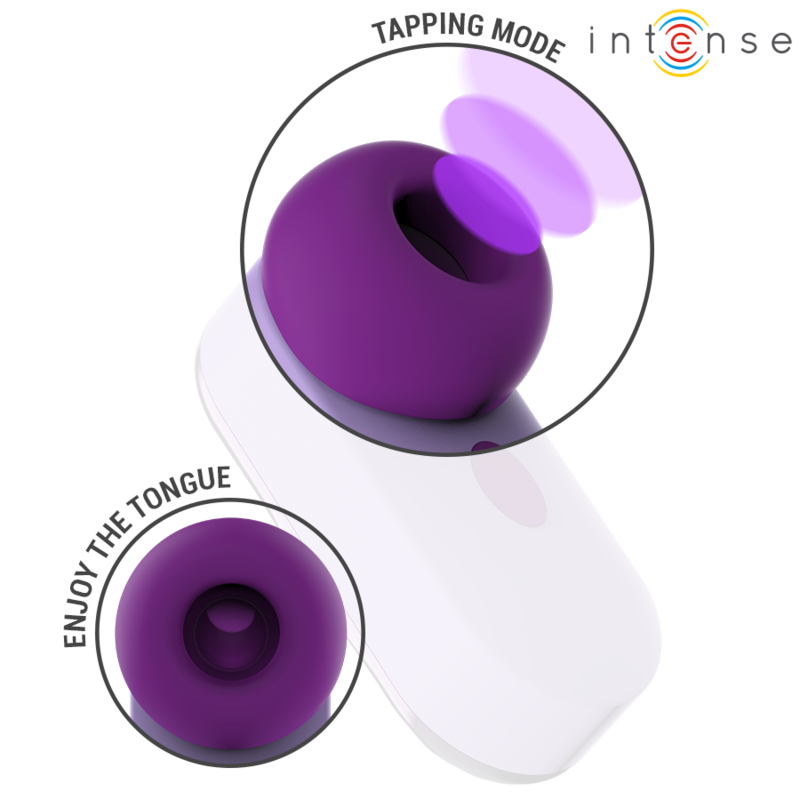 Intense - Sabrina Estimulador De Clítoris Violeta