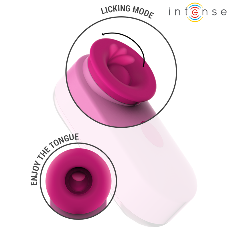 Intense - Sabrina Estimulador De Clítoris Rosa