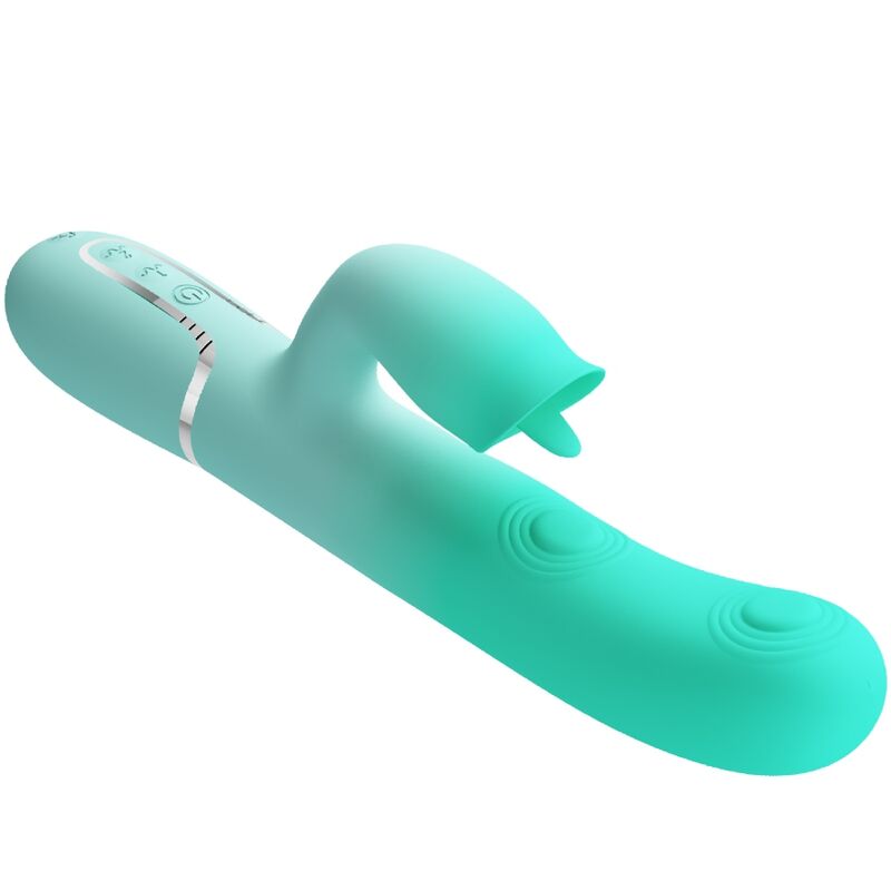 Pretty Love - Gigi Vibrador Rabbit Multifunción Verde Agua