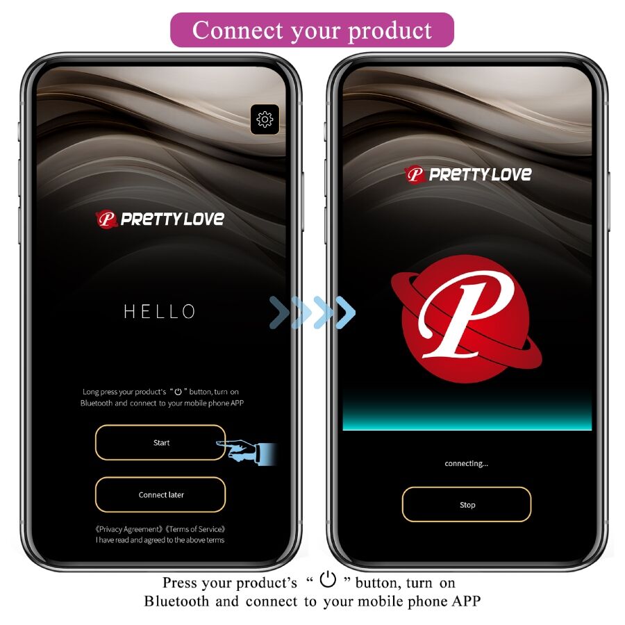 Pretty Love - Leviathan Vibrador Controlado Por App Morado