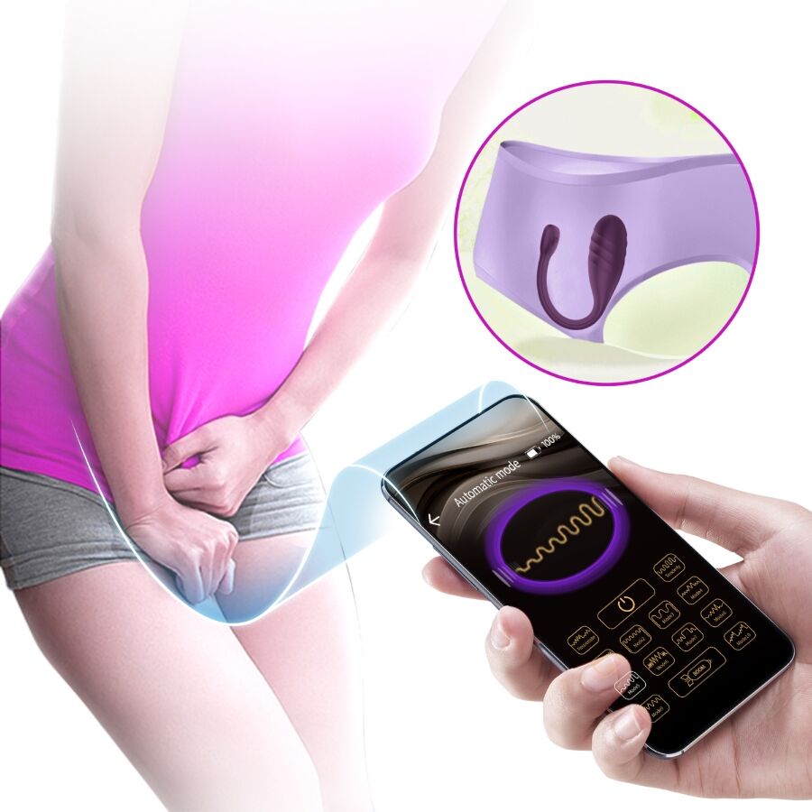 Pretty Love - Leviathan Vibrador Controlado Por App Morado