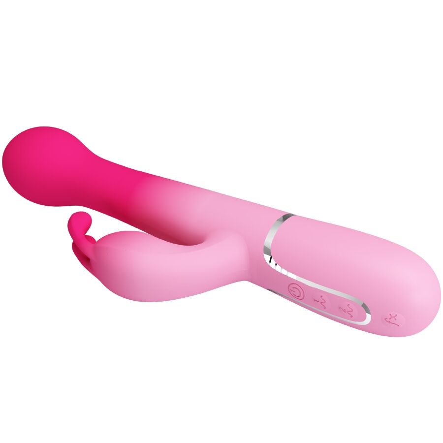 Pretty Love - Dejon Vibrador Rabbit 3 En 1 Multifunción Rosa