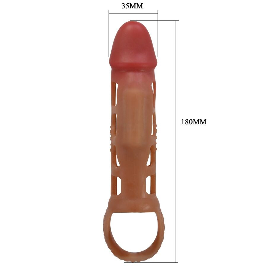Pretty Love - Preston Funda Para Pene Con Vibración De 18 Cm