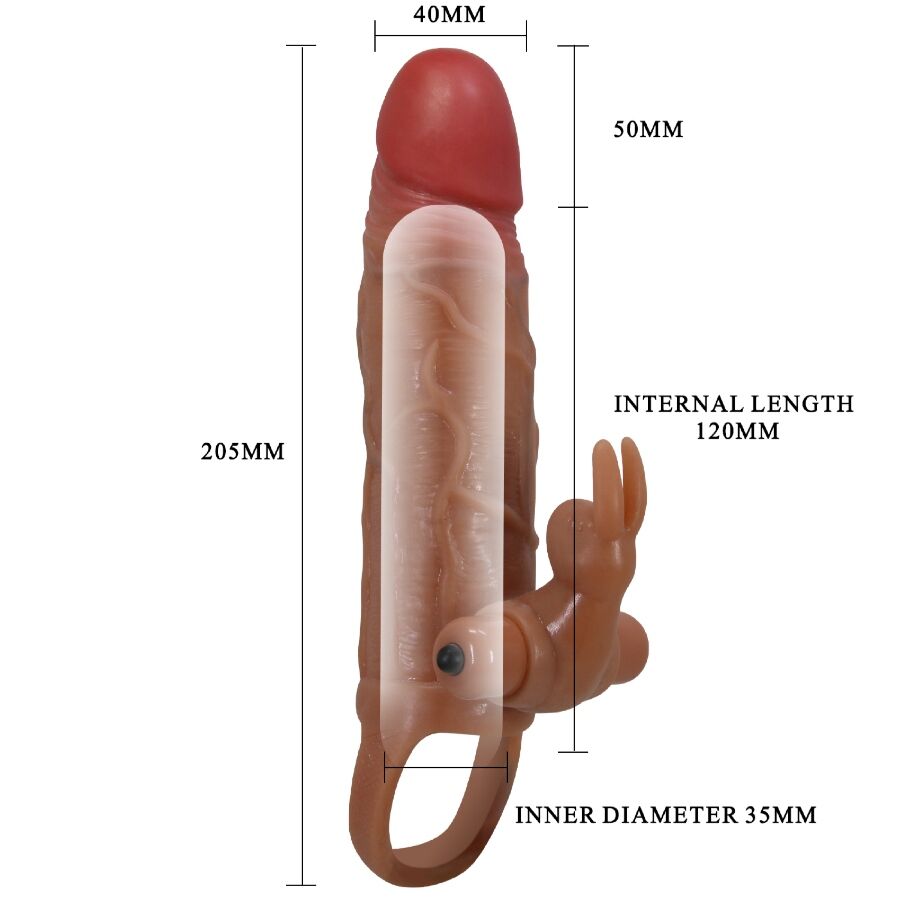 Pretty Love - Osmar Funda Para Pene + Estimulador De Clítoris Con Vibración