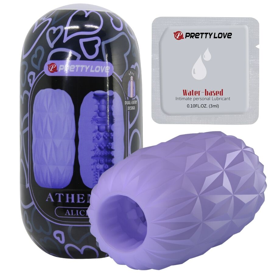 Pretty Love - Athena Alice Masturbador Masculino Morado