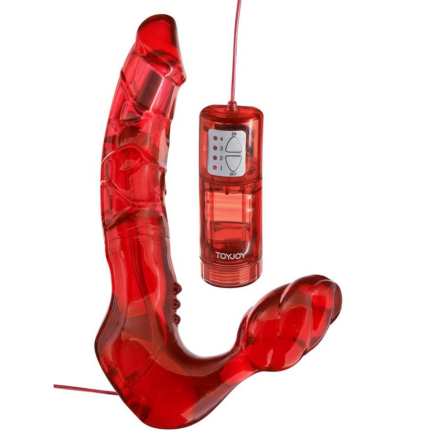 Arnes Doble Penetracion Sin Correas Con Vibrador