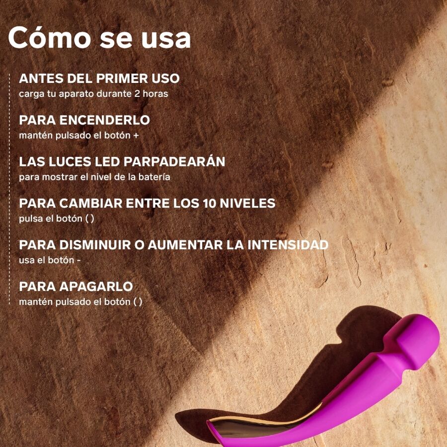 Lelo - Masajeador Smart Medium Wand 2 Verde Agua