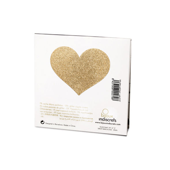 Bijoux Indiscrets - Pezoneras Flash Corazãn Dorado