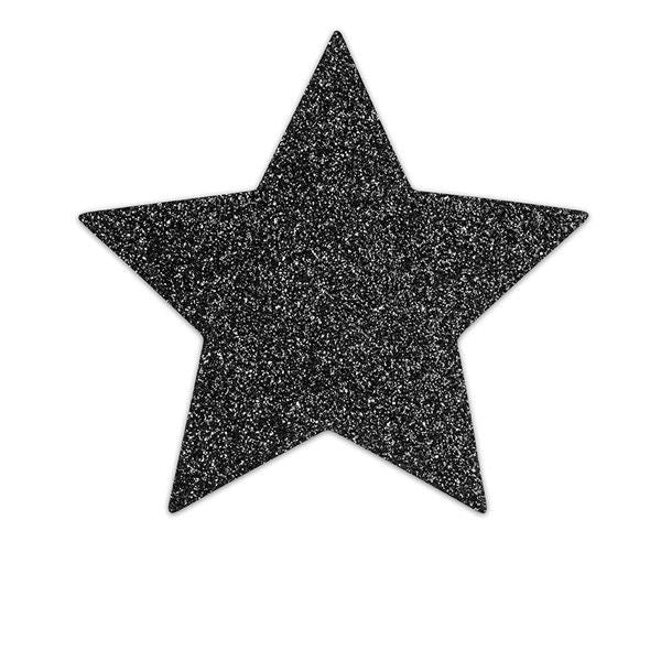 Bijoux Indiscrets - Pezoneras Flash Estrella Negro