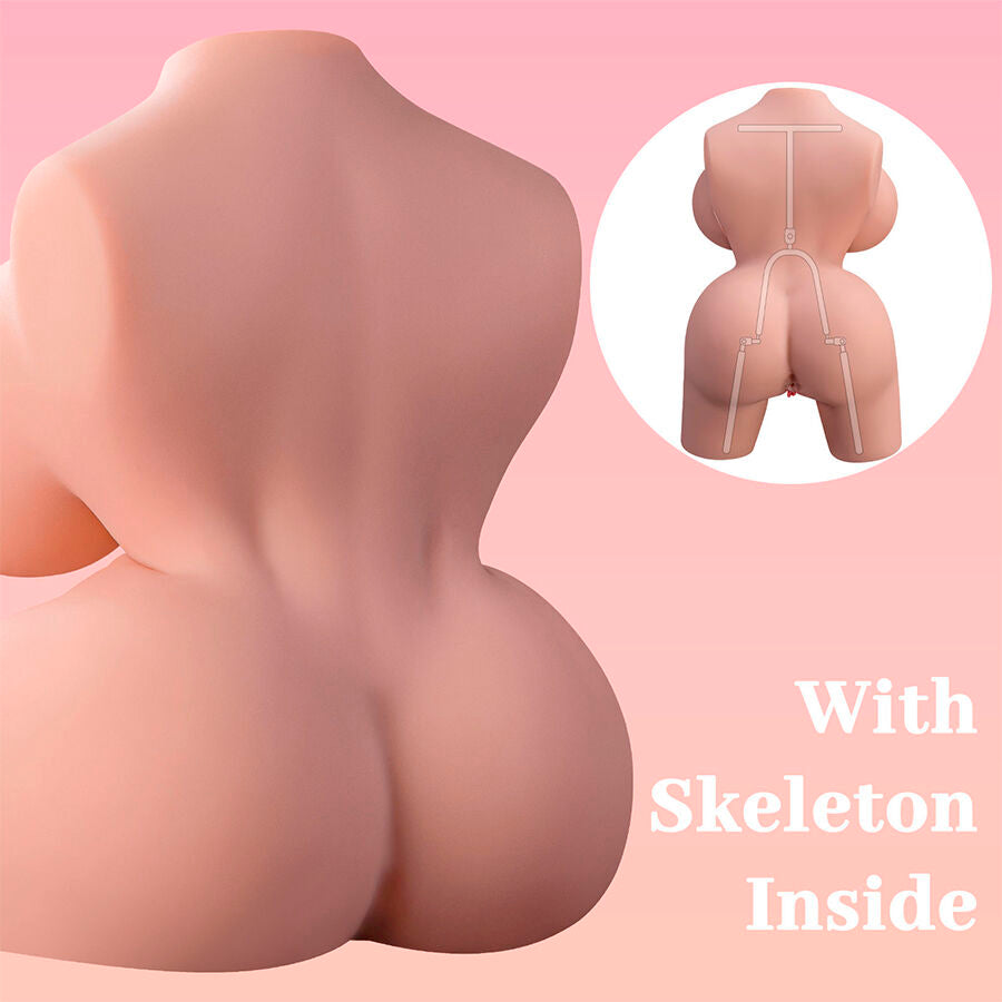 Xise - Frieda Torso Realístico Femenino Con Vibración 36 Cm