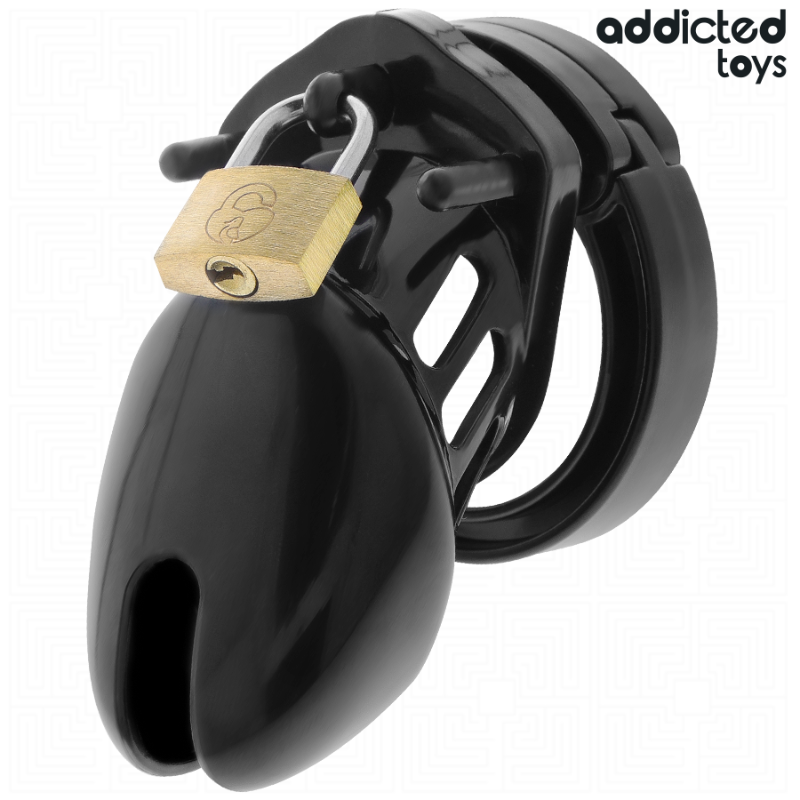 Addicted Toys Locked - Obsidian Hold Jaula Para Pene Talla S