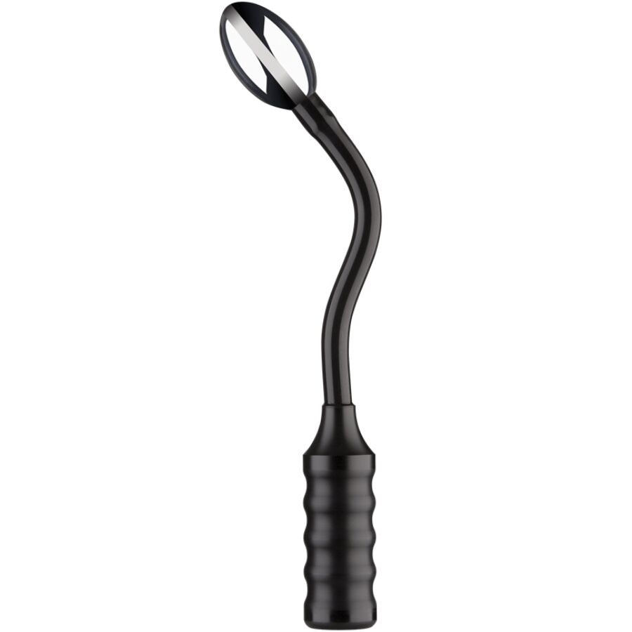 Electrastim Depth Charge Flexible Electro Probe Masajeador De Próstata Negro Metal, Silicio 1 Pieza(S)