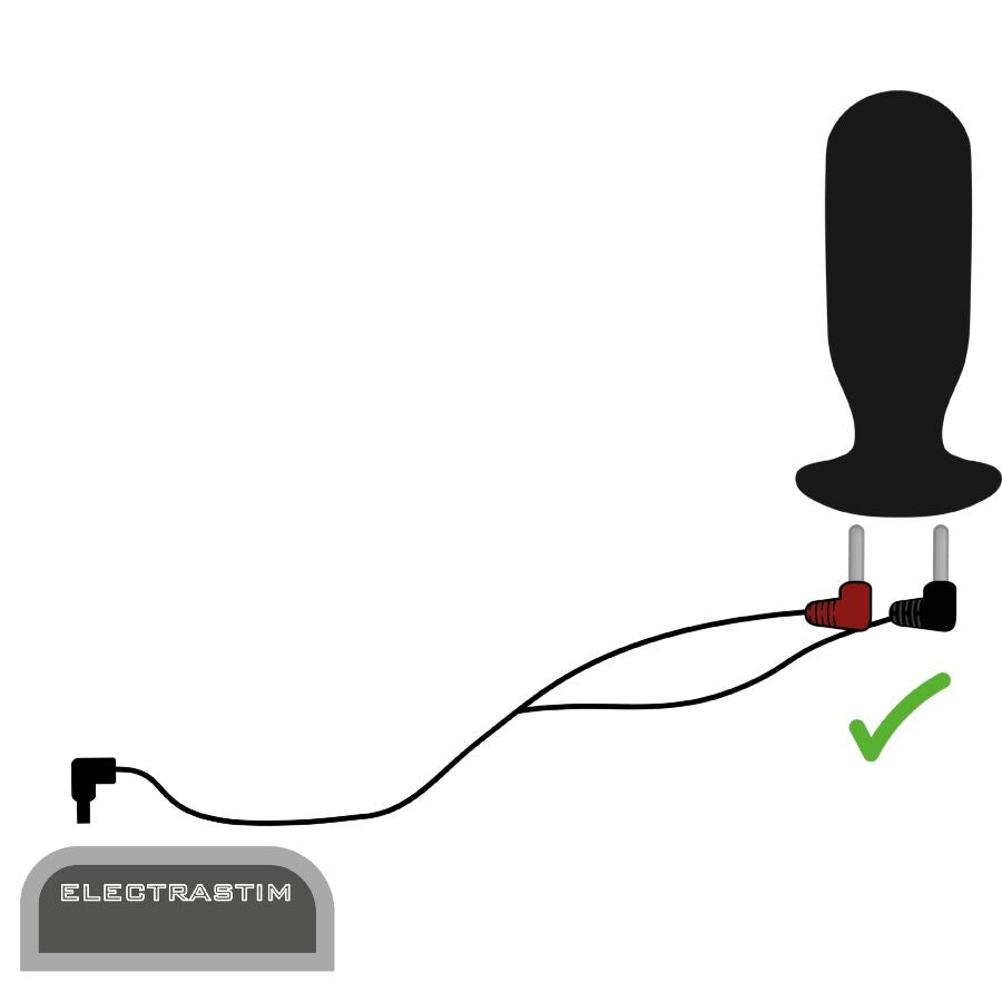 Electrastim - Cables De Estimulación 90 Grados