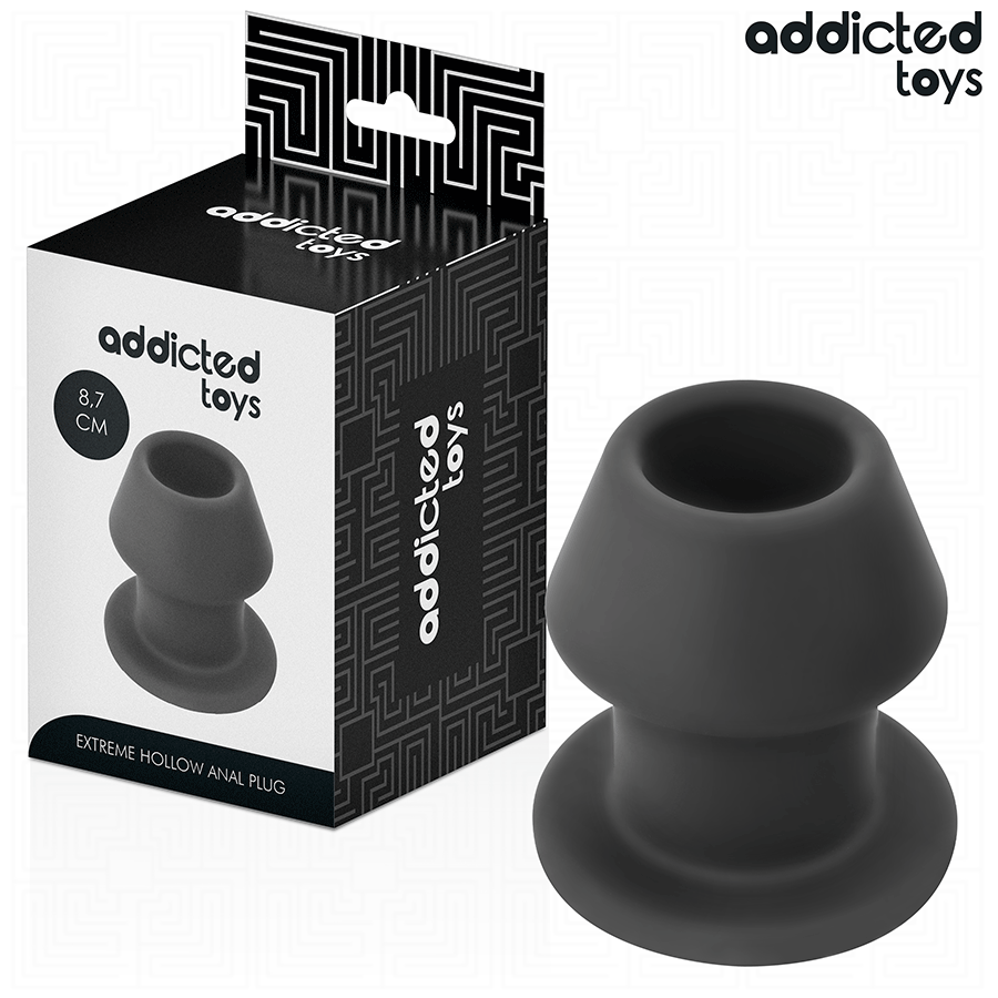Addicted Toys - Plug Anal Hueco Extrem Silicona Talla M 8,7 Cm Addicted Toys - Plug Anal Hueco Extrem Silicona Talla M 8,7 Cm