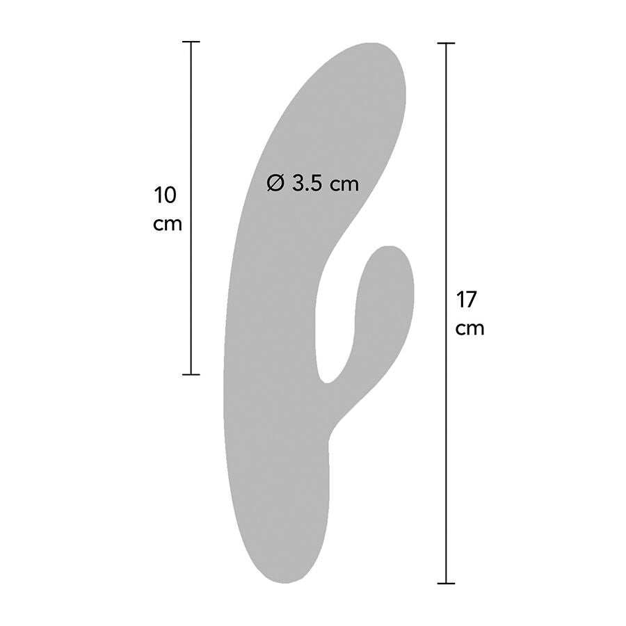Toyjoy - Luz Spplendor Vibrador Rabbit Negro