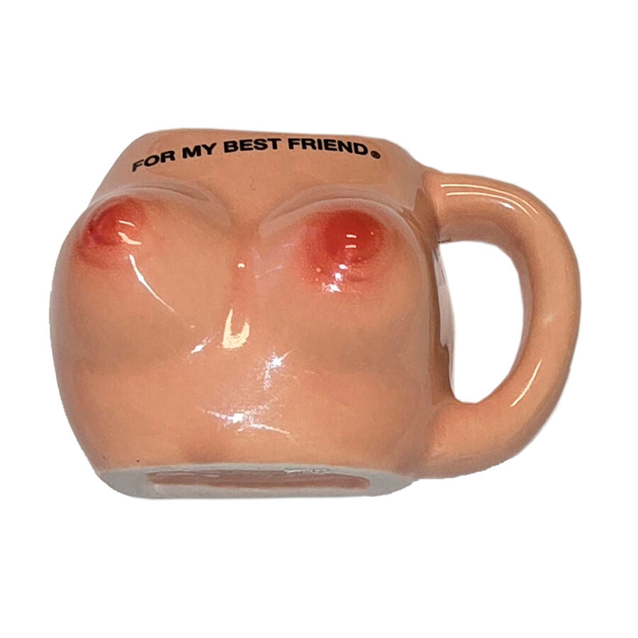 Diablo Picante - Imán De Pechos En Taza Cerámica For My Best Friend
