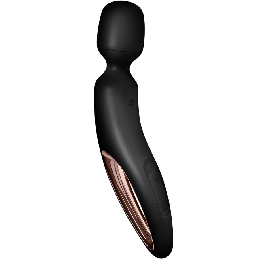 Wand-Erland Vibrador De Varita Negro