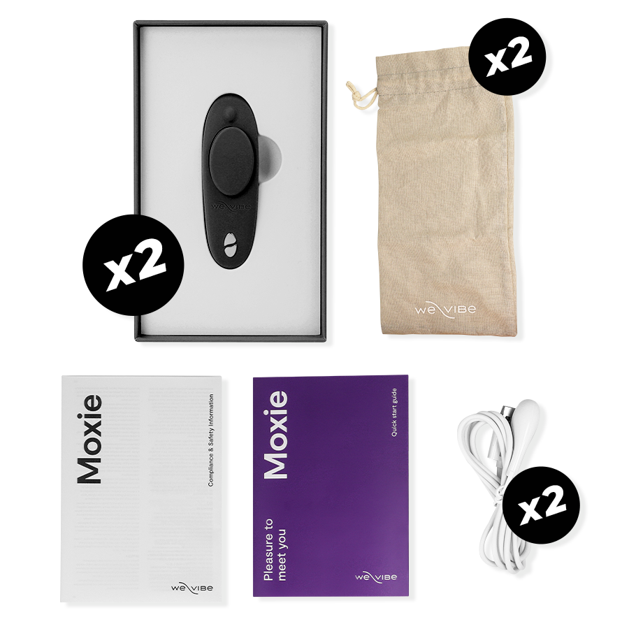 Vibrador We-Vibe - Tease Us Set Moxie + Moxie