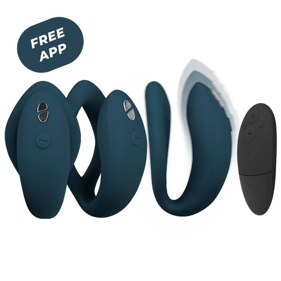 Vibrador Flexible We-Vibe - Sync O Control Remoto Verde Oscuro