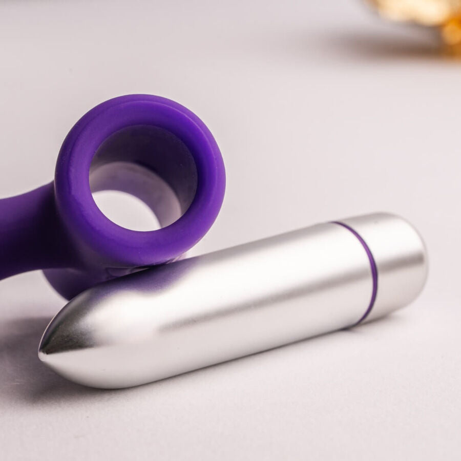 Rocks- Off - Petite Sensations Teazer Plug Anal Vibrador Morado