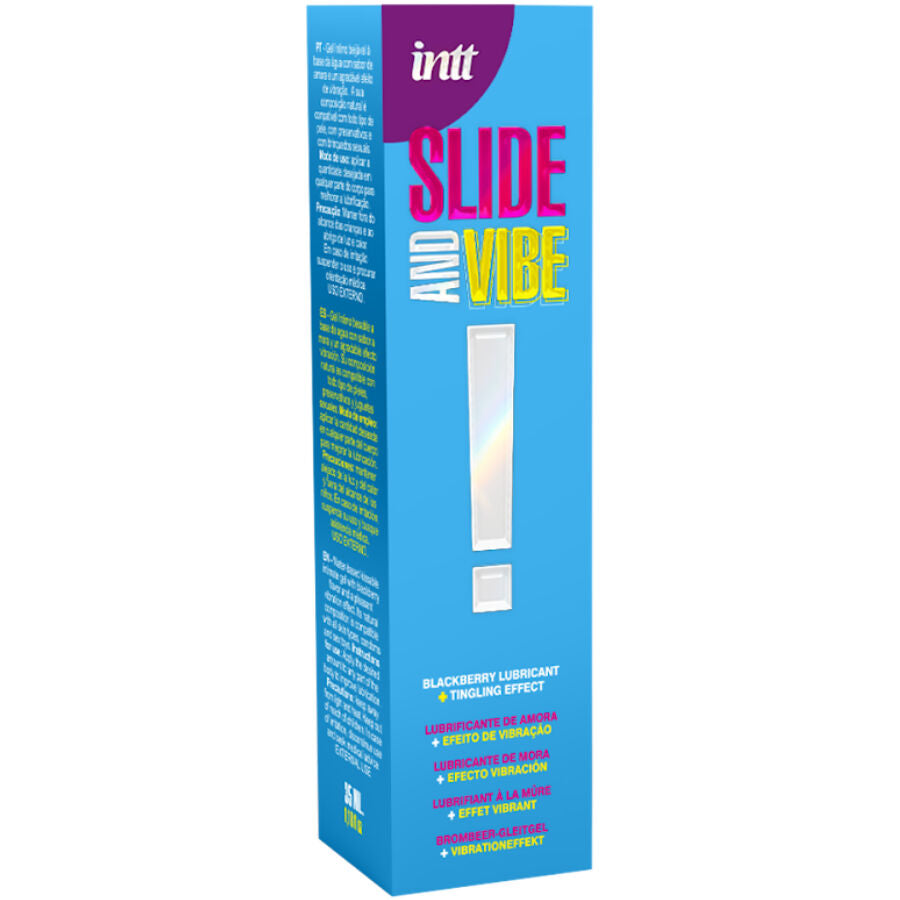 Intt Releases - Lubricante Íntimo Besable Base Agua Con Efecto Vibración 35 Ml