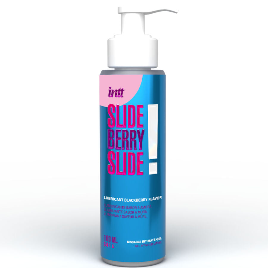 Intt Releases - Lubricante Íntimo Besable Base Agua Sabor Mora 100 Ml
