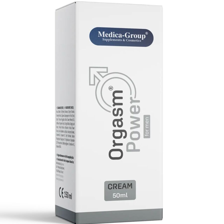 Medica Group - Orgasm Power Crema Íntima Para Hombre 50 Ml