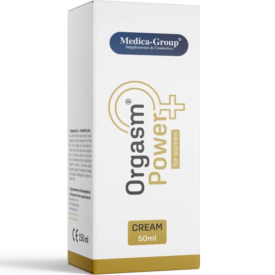 Medica Group - Orgasm Power Crema Íntima Para Mujer 50 Ml