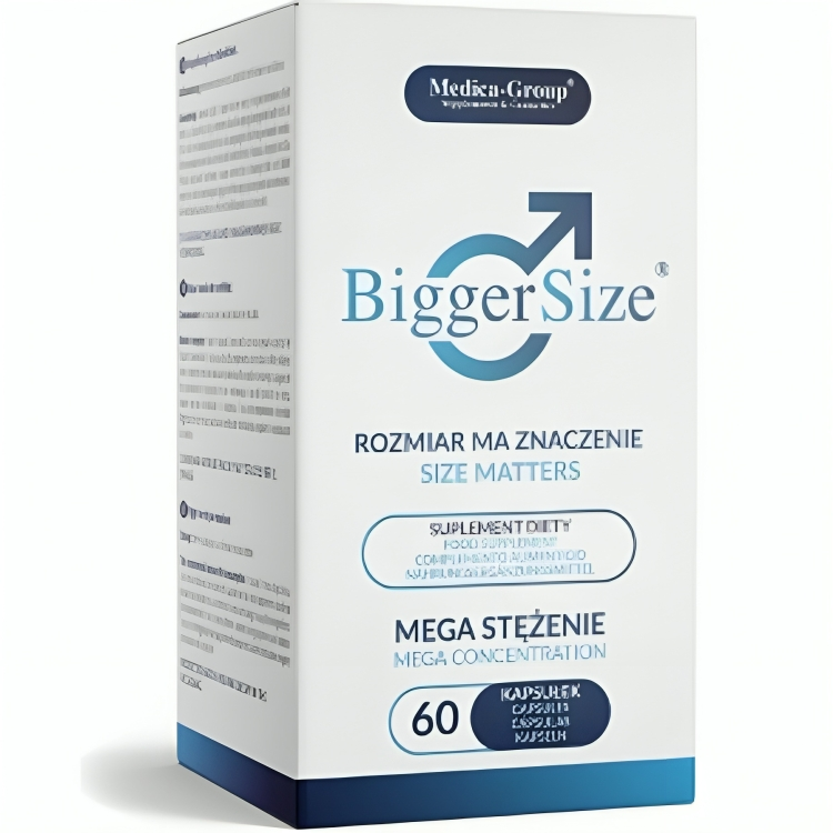 Biggersize Complemento Alimenticio Natural Para Potenciar La Vitalidad Y La Energía Masculina