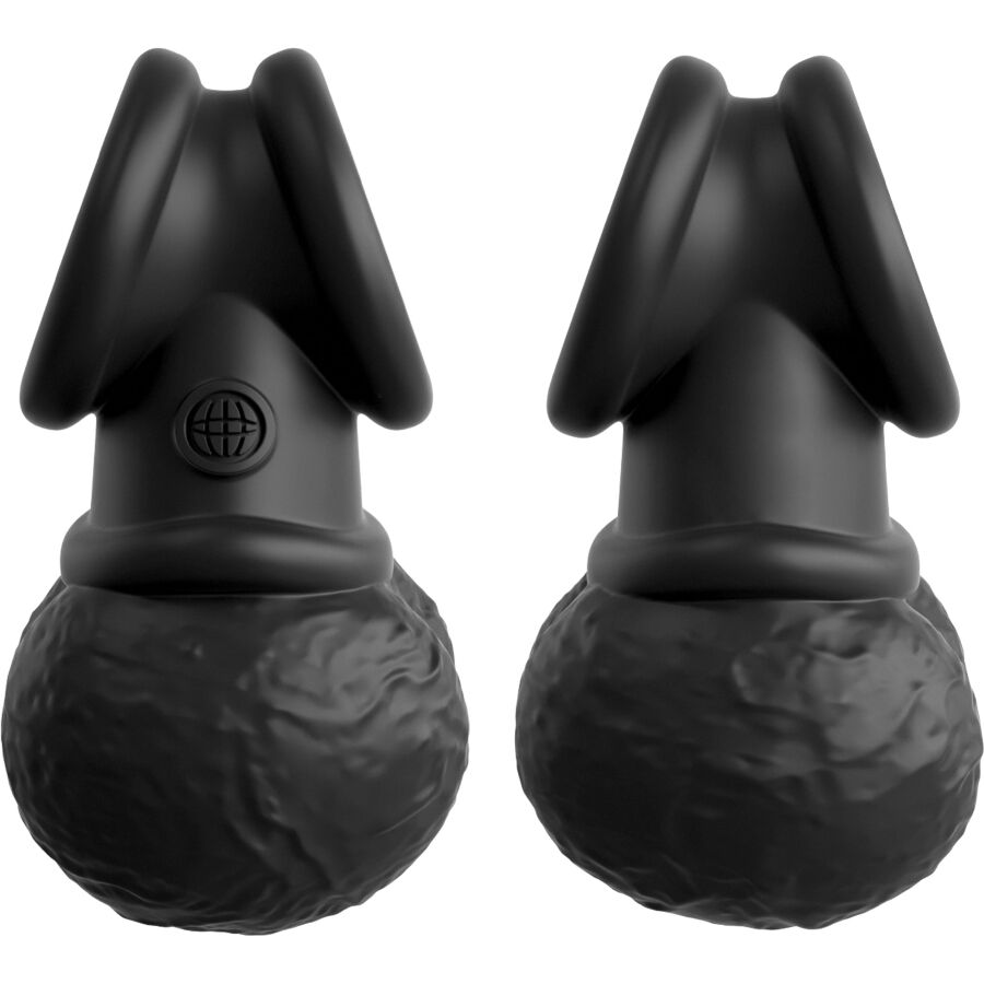 King Cock - Elite Anillo Con Testiculos De Silicona