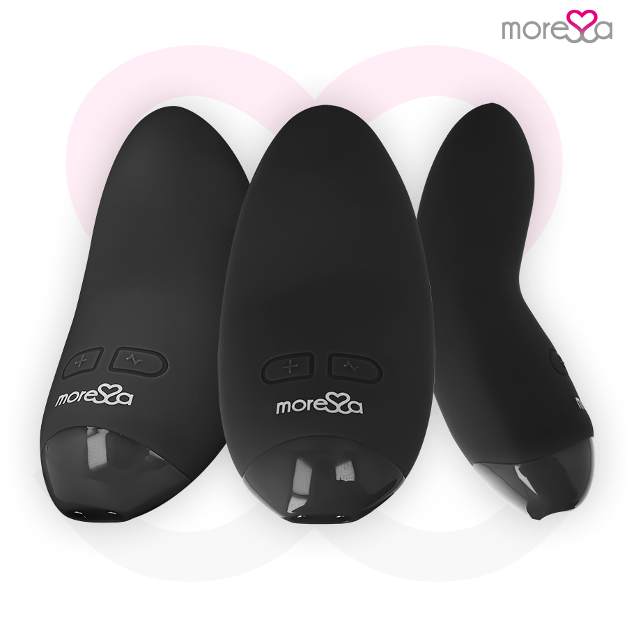 Moressa - Blossom Masajeador Personal Negro