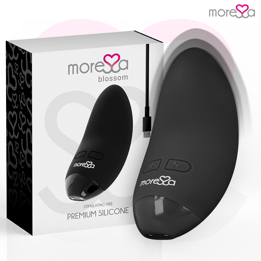 Moressa - Blossom Masajeador Personal Negro